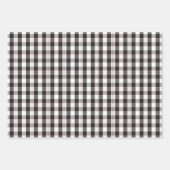 Rode Land Rover & Plaid Kerstmis Inpakpapier Vel (Voorkant 2)