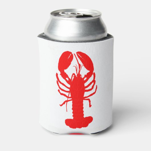 rode langoest Koelbox Blikjeskoeler (Blikje Achterkant)