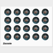 Rode langoest Stickers (Vel)