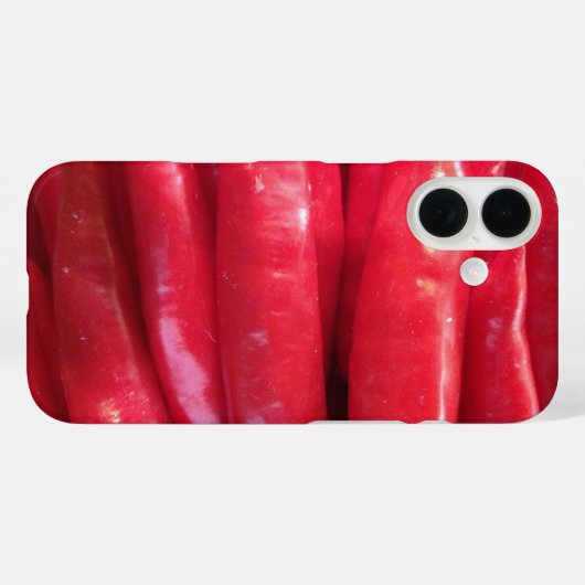 rode langoustine Case-Mate iPhone case (Achterkant (horizontaal))