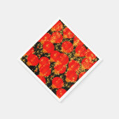 rode lantaarnhemel servet (Hoek)