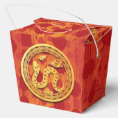 Rode Lantaarns Chinese Slang Nieuwjaar TOFB Bedankdoosjes (Achterkant)