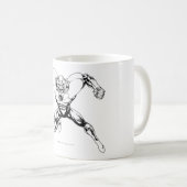 Rode lanthisterkorps - Rage Jump 3 Koffiemok (Voorkant rechts)