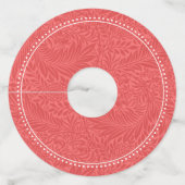 rode larkspurventilator blanco naam wijnglaslabel (Achterkant)