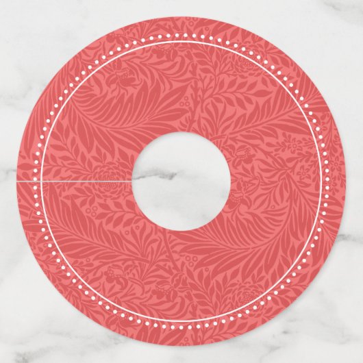 rode larkspurventilator blanco naam wijnglaslabel (Achterkant)