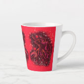 Rode latte Mokken die bij de Sterrennacht lopen (Rechts)