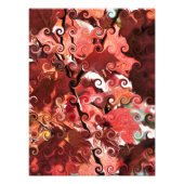 RODE LEAVES FOTO AFDRUK (Voorkant)