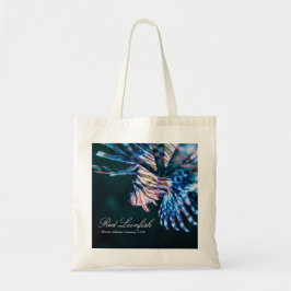 Rode leeuwenvis (Pterois volitans ,Linnaeus, 1758) Tote Bag