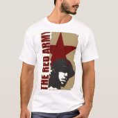 Rode Leger T-shirt (Voorkant)