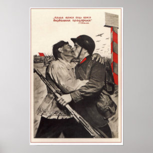 Rode Leger van de Sovjet-Unie 1939 Poster