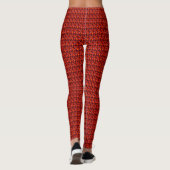 Rode Leggingen Leggings (Achterkant)