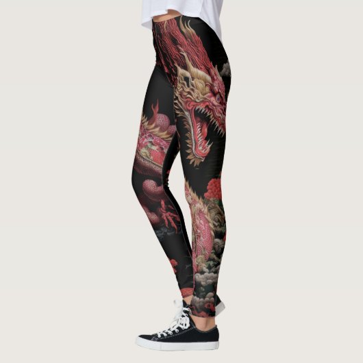 RODE LEGGINGS DRAGEN (Links)
