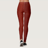 Rode Leggings – Moedig, Comfortabel & Stijlvol  (Achterkant)
