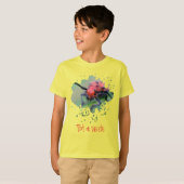 Rode lelijke bug natuur insect gepersonaliseerd t-shirt (Voorkant volledig)