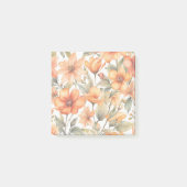 Rode Lente Bloemen Post-it® Notes (Voorkant)