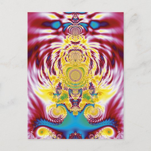 Rode Lente Briefkaart (Voorkant)
