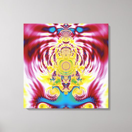 Rode lente canvas afdruk (Voorkant)