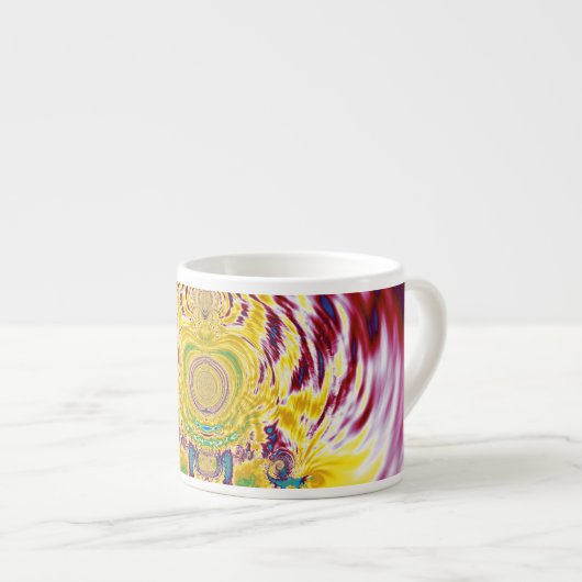 Rode Lente Espresso Kop (Voorkant rechts)