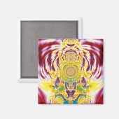 Rode Lente Magneet (Voorkant / Achterkant)