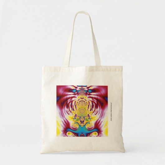 Rode lente tote bag (Voorkant)