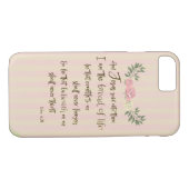  rode letter bijbelvers citaat Case-Mate iPhone case (Achterkant (Horizontaal))