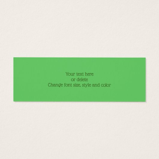 Rode Libel Natuur Mini Boekmerk Mini Visitekaartjes (Achterkant)