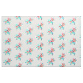 Rode libel op waterverf achtergrond stof (Fat Quarter)