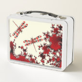 Rode libellen Aangepaste naam Lancering Box (Achterkant)