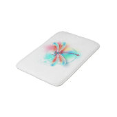 Rode libellen op waterverf achtergrond badmat (Gekanteld)