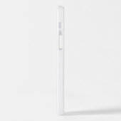 Rode libellen op waterverf achtergrond iPhone hoesje (Linkerkant)