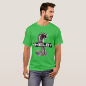 RODE LICHT SHELBY MUSTANG GT500 T-SHIRT (Voorkant volledig)