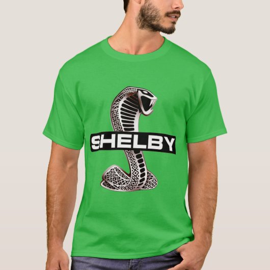 RODE LICHT SHELBY MUSTANG GT500 T-SHIRT (Voorkant)
