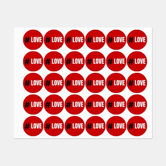 Rode Liefde 2024 Labels (Vel)