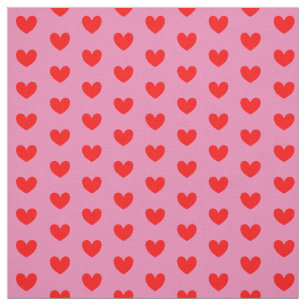 Rode liefde harten roze klauw stof