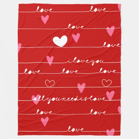 rode liefde je deken (Voorkant)