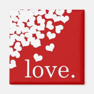 rode liefde. -Magnet Magneet