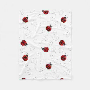 Rode Lieveheersbeestje Kever Insecten Liefhebber Z Fleece Deken