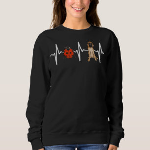 Rode lieveheersbeestje mastiff hartslag hond trui