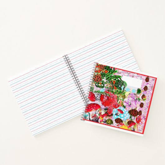 Rode Lieveheersbeestjes ABC Letter Tracing  Notitieboek (Binnen)