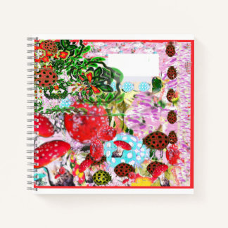 Rode Lieveheersbeestjes ABC Letter Tracing Notitieboek