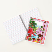 Rode lieveheersbeestjes ABC Letters Tracing Notitieboek (Binnen)