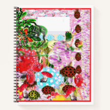 Rode lieveheersbeestjes ABC Letters Tracing