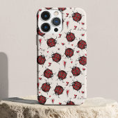 Rode lieveheersbeestjes houden van insect Case-Mate iPhone case