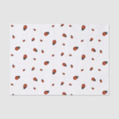Rode lieveheersbeestjes Lady Beetles Tissuepapier (Voorkant)