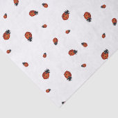 Rode lieveheersbeestjes Lady Beetles Tissuepapier (Detail)