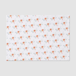 Rode lieveling tissuepapier