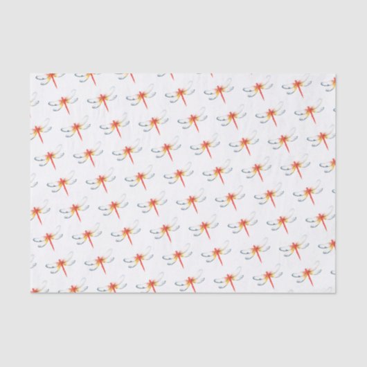 Rode lieveling tissuepapier (Voorkant)