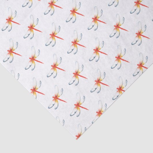 Rode lieveling tissuepapier (Detail)