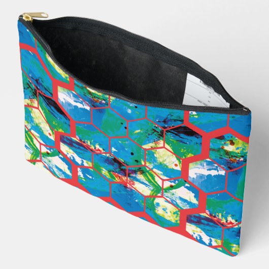 Rode lijnen. etui (Open)