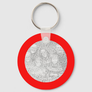 Rode Lijst Sleutelhanger